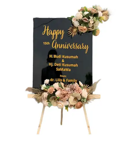 Papan Bunga Akrilik Solear