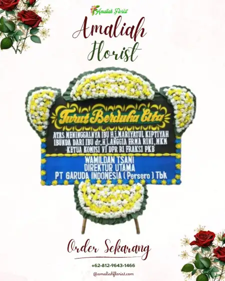 Papan Bunga Duka Solear